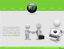 Tablet Screenshot of m3shop.com.br